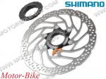 ВЕЛО ДИСК СПИРАЧЕН 160мм С ФЛАНЕЦ SHIMANO SM RT30-S